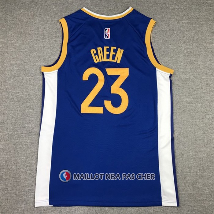 Maillot Golden State Warriors Draymond Green NO 23 Icon Bleu